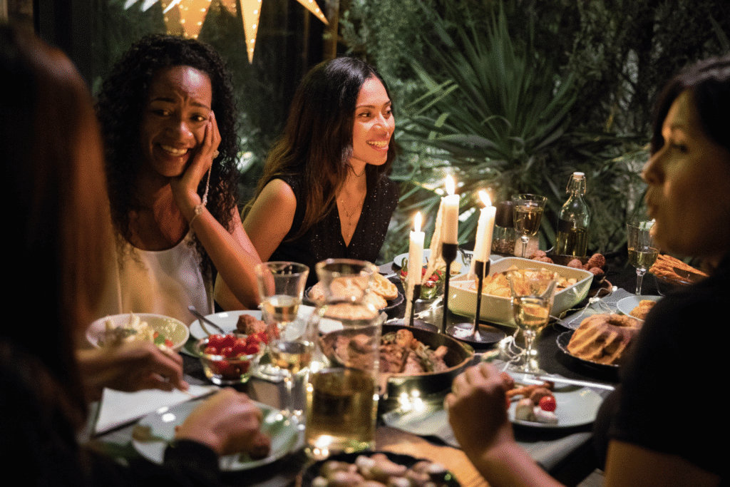 Celebración privada frente al mar en la playa de la Malagueta