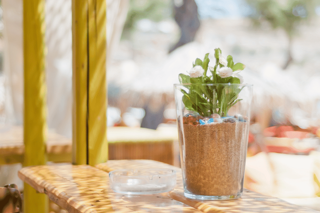 Chiringuito Picasso en la playa de la Malagueta con gastronomía mediterránea y vistas al mar.