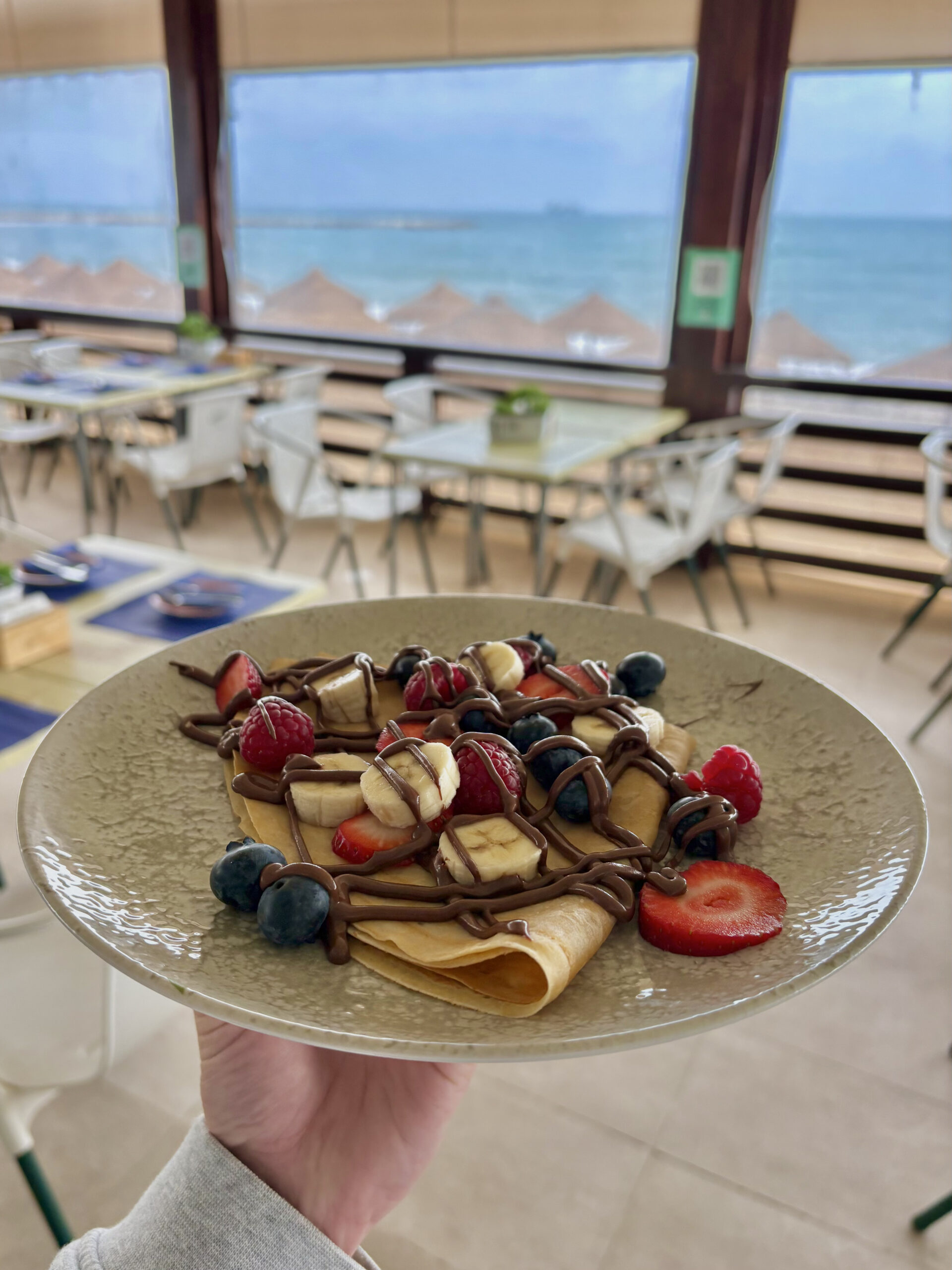 desayunar frente al mar en Málaga
